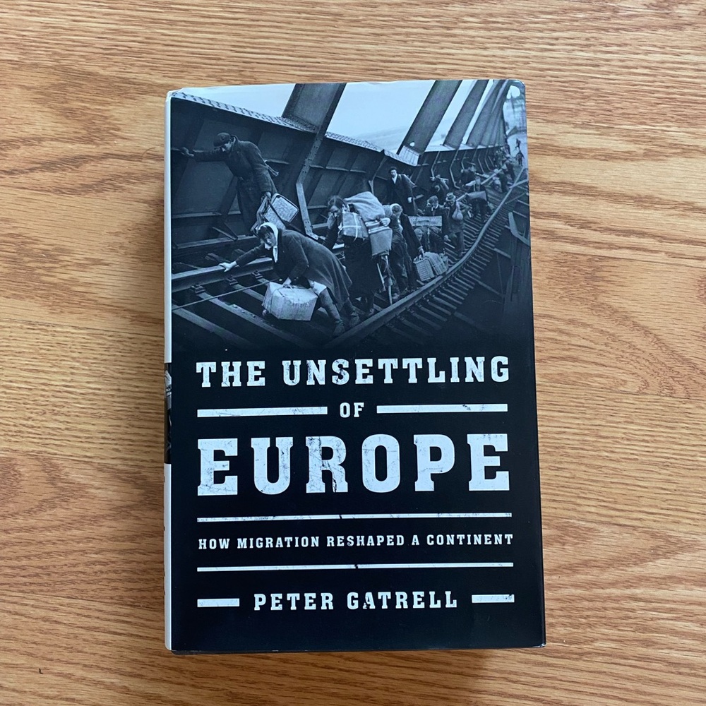 🛍️3 for $12 HARDCOVER BOOK - The Unsettling of Europe by Peter Gatrell